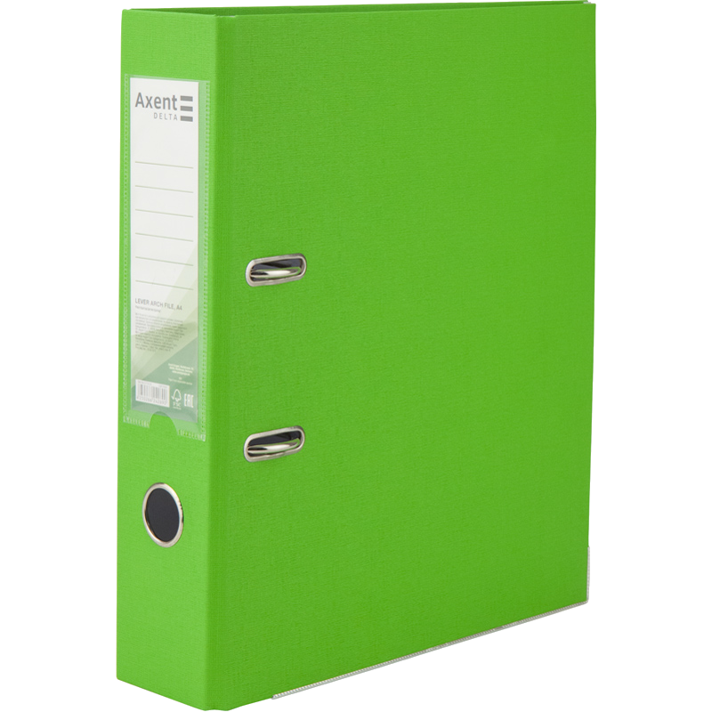 Папка-реєстратор AXENT DELTA (D1714-30C) А4, 75 мм, салатова